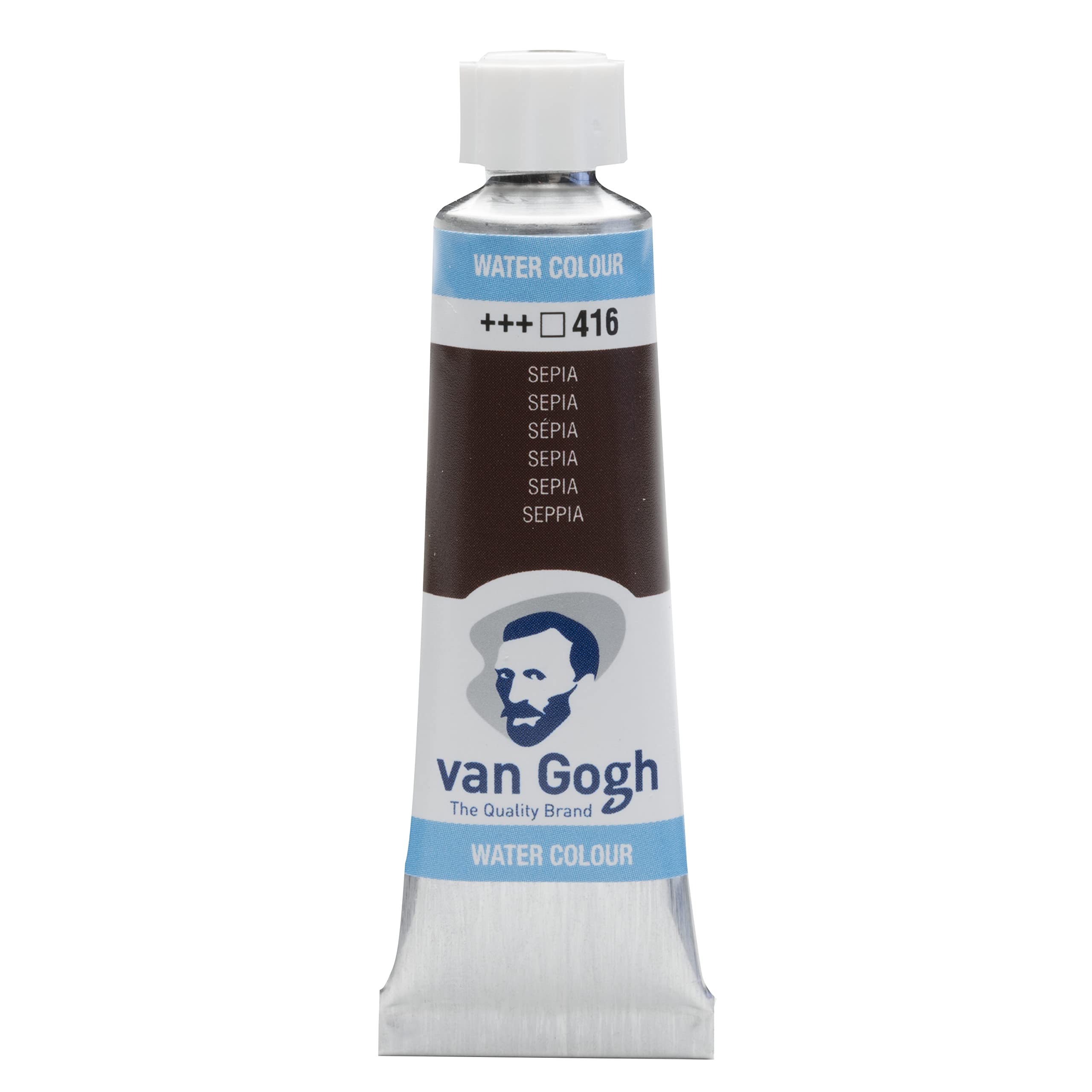Van Gogh Watercolour Paint, 10ml Tube, Sepia 416