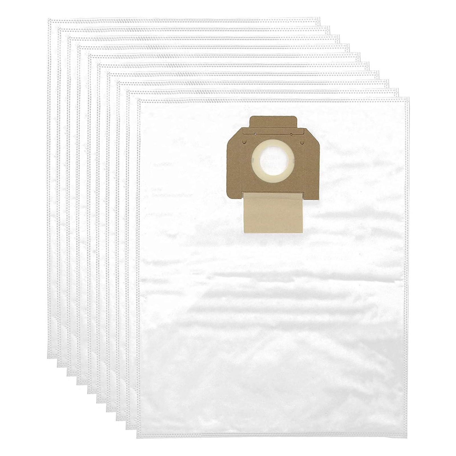 SPARES2GO Microfibre Dust Bags for Makita VC2000 VC3000 9000 A691H 446L VC4210MX Vacuum cleaner (Pack of 10)