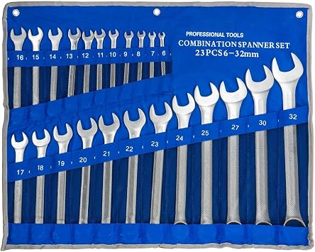 6014 Kombine Anahtar Tak m  6-32 mm 23 Par a Bez  antal
