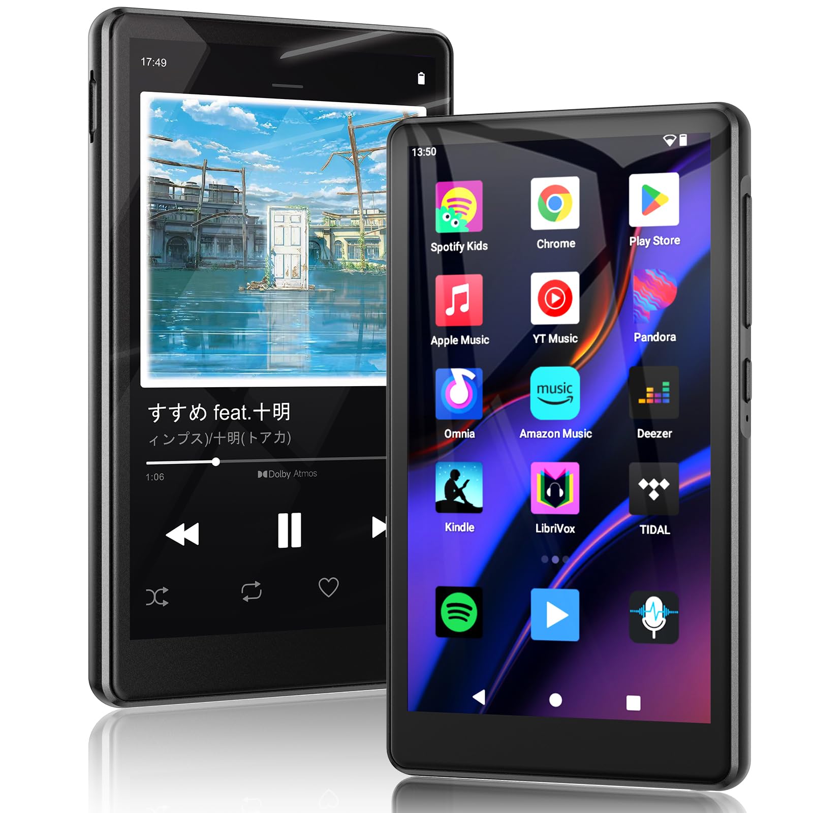 Amazon.co.jp: RUIZU 163GB Android MP3プレーヤー WiFi Bluetooth搭載