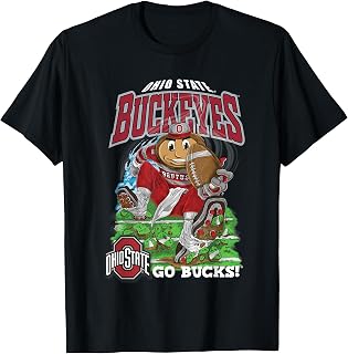 Ohio State Buckeyes Vintage Football Brutus T-Shirt