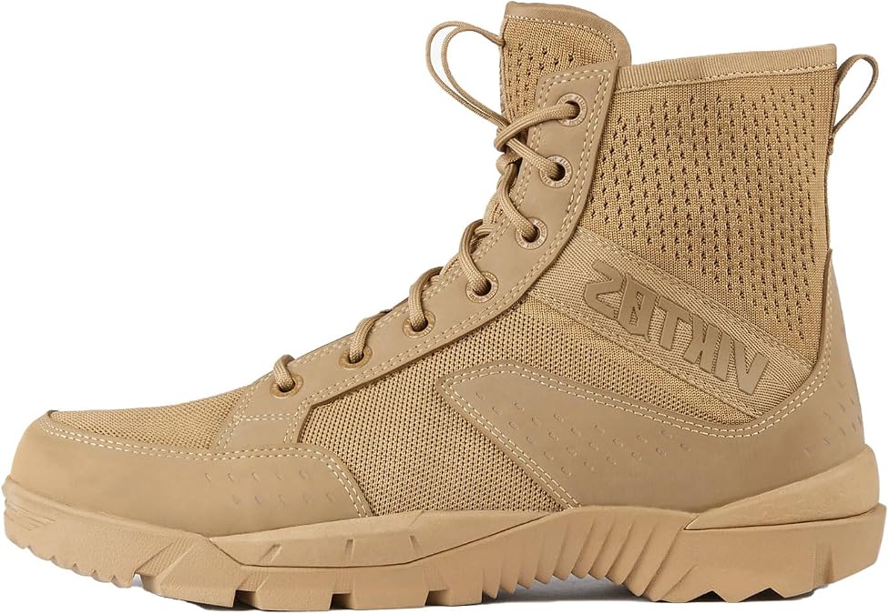 VIKTOS Men's Johnny Combat Vented Breathable Durable Reinforced Hiking Tactical Work Boots