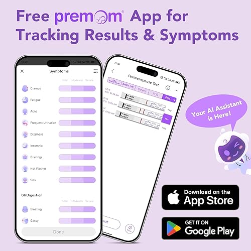 Miniatura 5 de EasyHome Prueba de menopausia FSH 10 tiras reactivas de FSH comprenda su reserva ovárica y optimice el momento de la concepción en casa