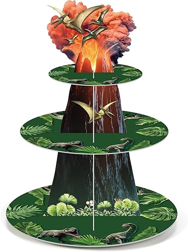 Miniatura 8 de Zopeal Soporte de 3 niveles para cupcakes de copo de nieve, decoración de fiesta, soporte para cupcakes de copo de nieve, soporte para pasteles