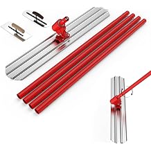 Concrete Bull Float Tools Kit, 48"8" Aluminum Magnesium Alloy Float