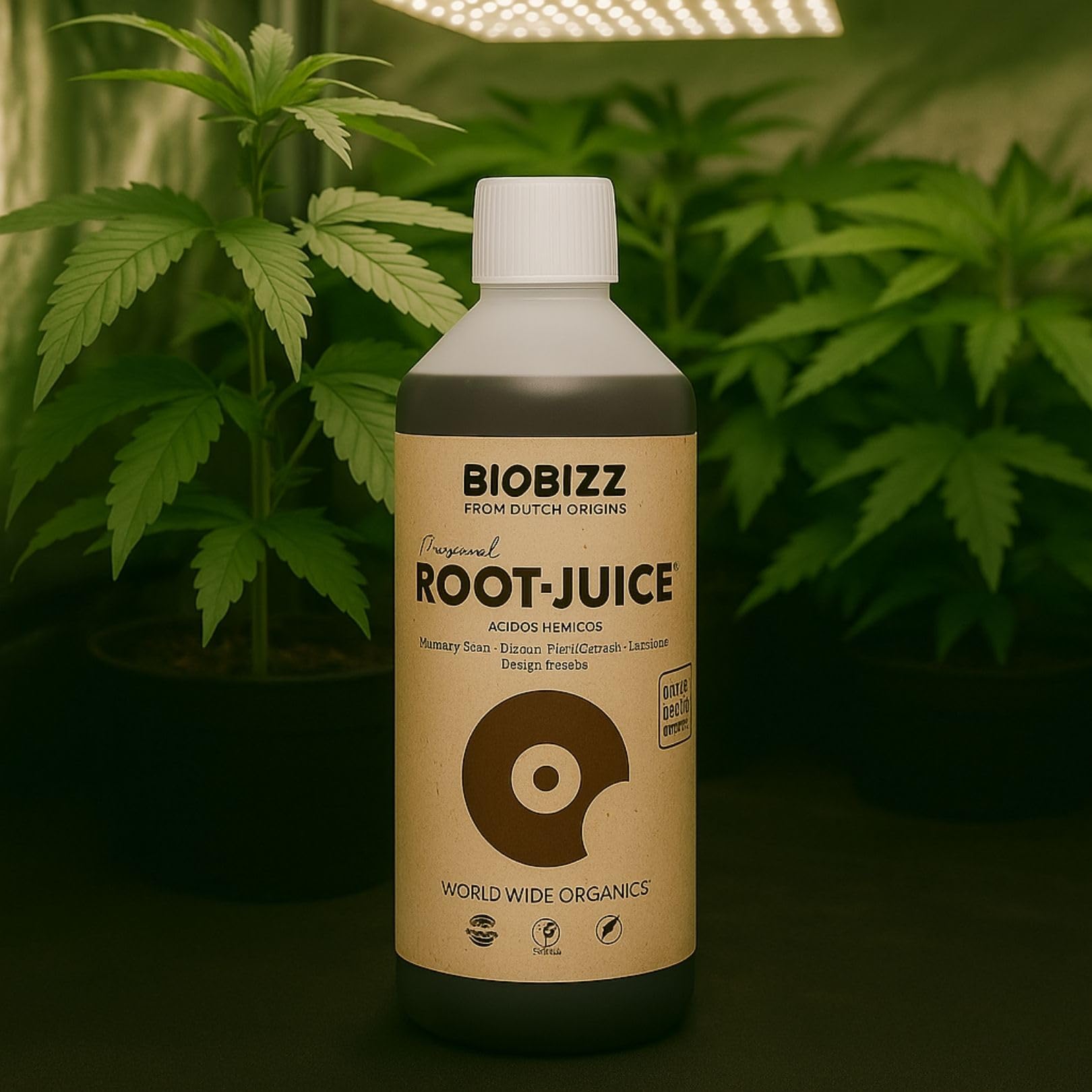 Weedness BioBizz Root Juice 1 Liter - Wurzeldünger Wurzelstimulator Grow Bio Organischer Flüssig Wurzelwachstum Wurzelaktivator Wurzelhormon