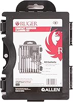 Vista 5 de Allen Company Ruger Gun Cleaning Kit with Case – All-in-One Firearm Cleaning & Maintenance Kits for Handguns, Rifles & Shotguns – Basic & Enhanced