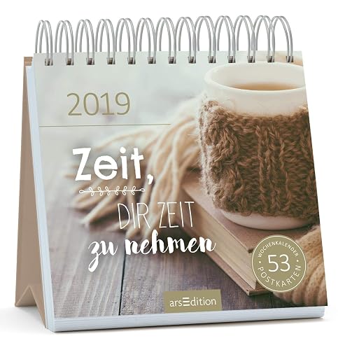 Zeit, dir Zeit zu nehmen 2019: Postkartenkalender