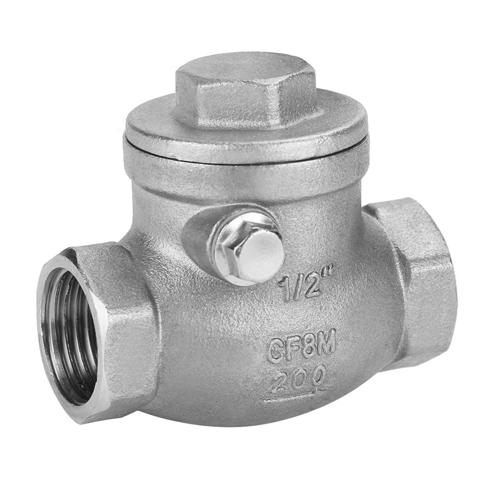 Uyzndkvsi Dn15 Stainless Steel 1 Way Swing Check Valve