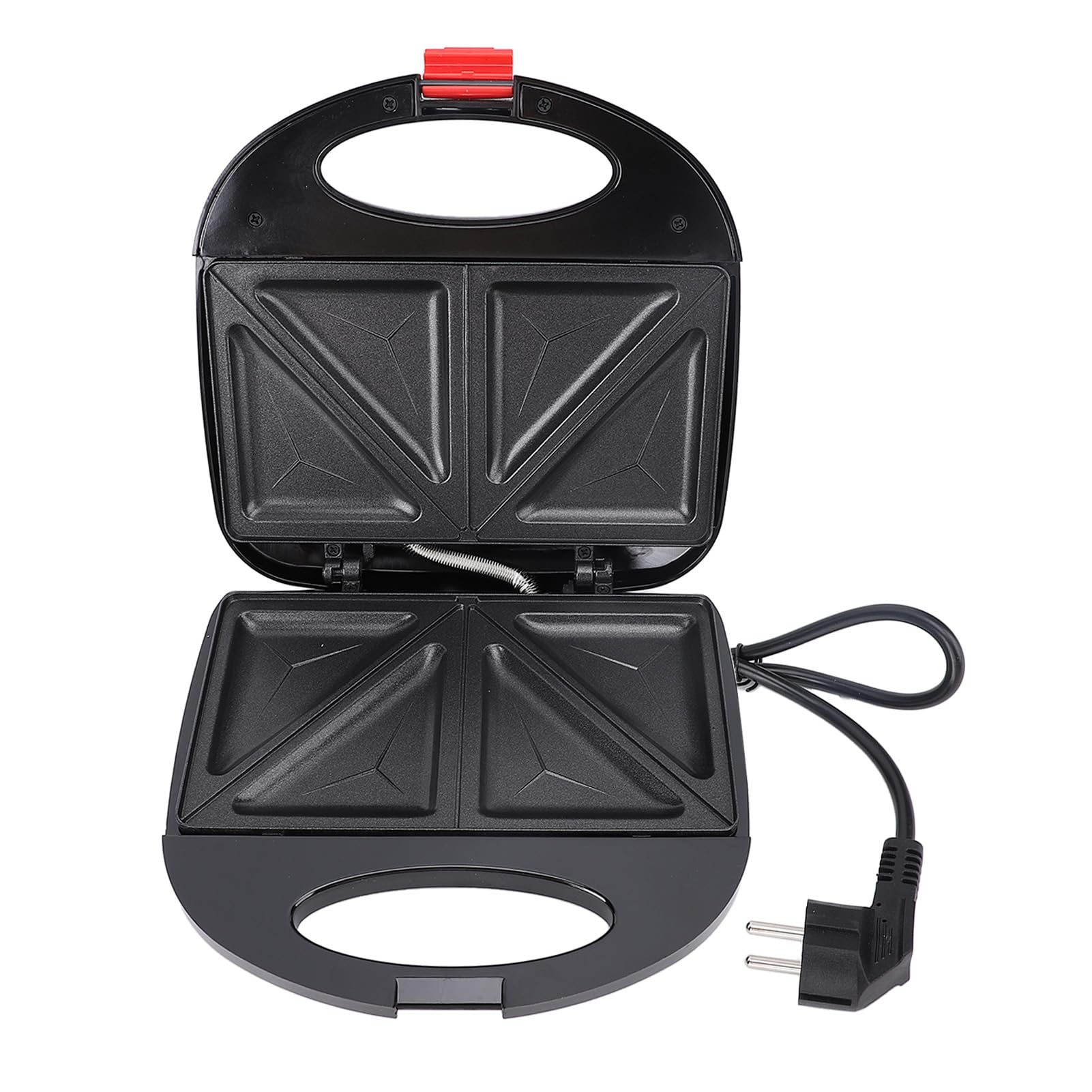 SUNGOOYUE Tostapane per Panini 4 Fette, Piastra per con Controllo (EU