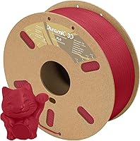 Vista 25 de DURAMIC 3D - Filamento de ácido poliláctico mate de 1.75mm negro, carrete de cartón de 1kg con acabado mate, filamento para impresora 3D PLA