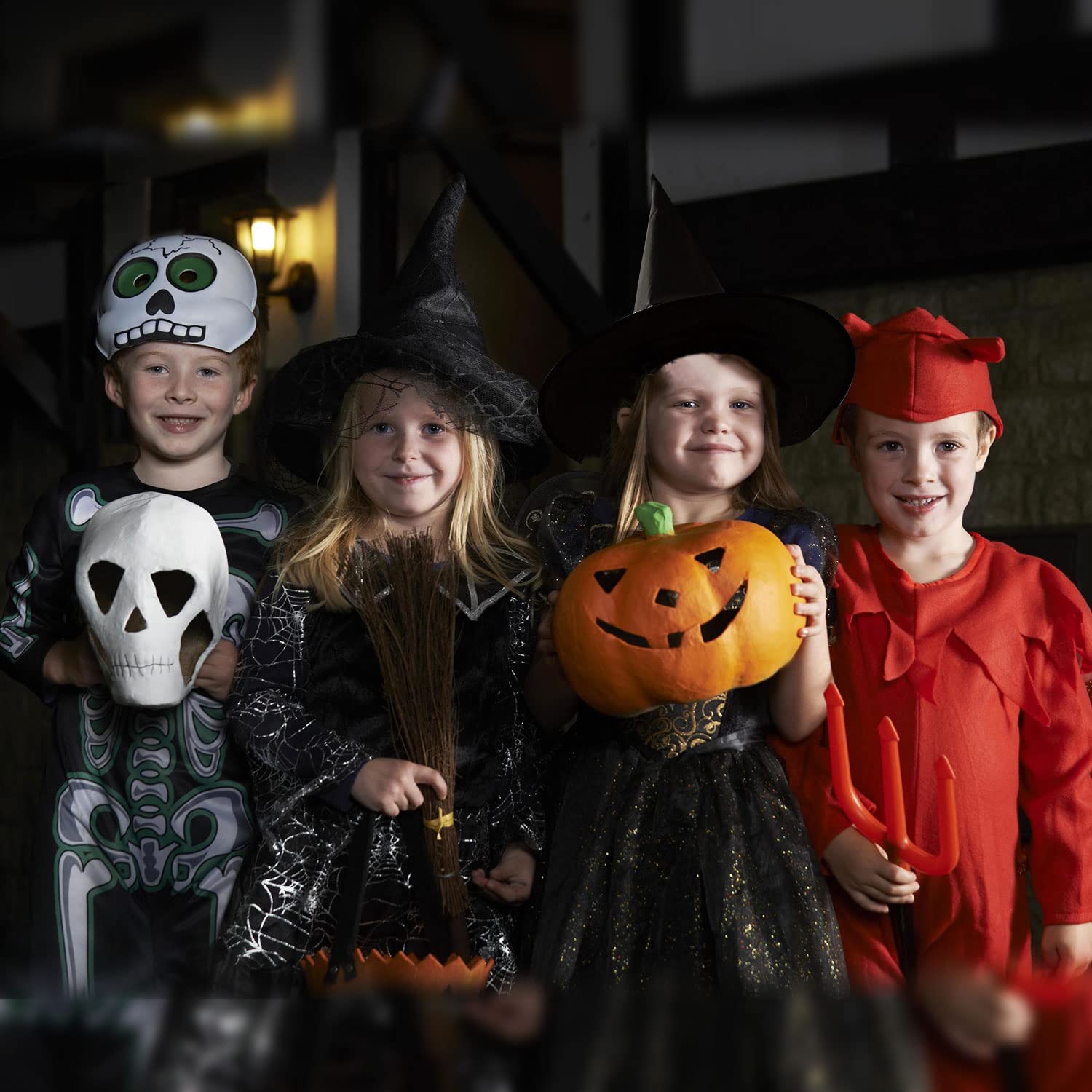 TSHAOUN Chapeau de sorcière noir pliable Halloween fête costumée