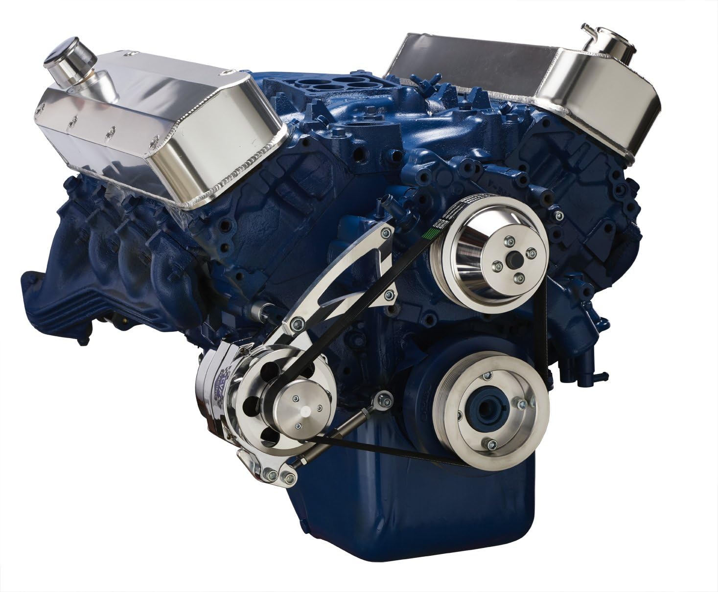 Serpentine Pulley System for Ford 460 - Alternator Only Applications