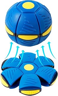 Magic Metaball Bouncing Ball, Interactive Pop Up Ball for Kids, Portable Flying Toys Creative Fly Saucer Stomp Magic Balls, Outdoor Play to Train Reflexes