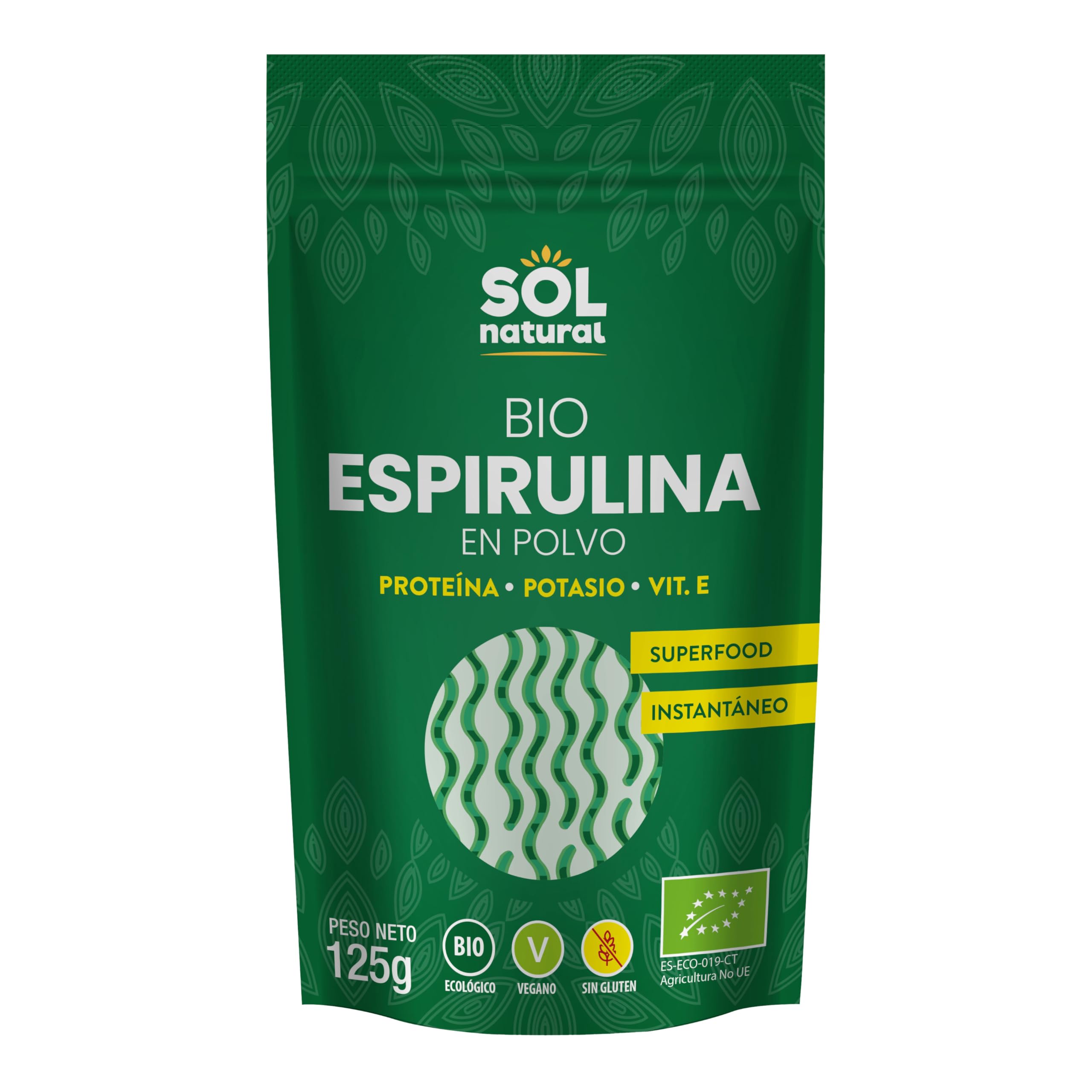 Spirulina Powder Natural Sun 125g