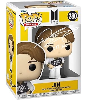 BTS Jin #280 Facsimile Signed Reprint Laser Autographed