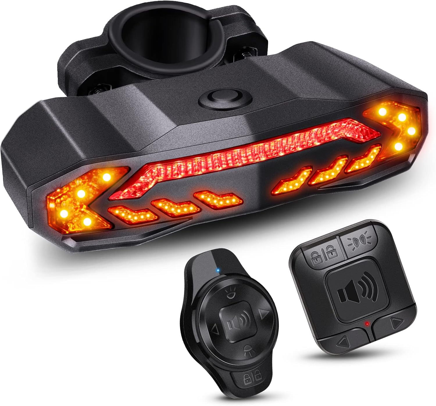 USB Rechargeable Rear Bike Light Sports & Outdoors