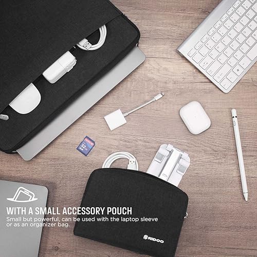 Miniatura 2 de NIDOO Funda para laptop de 11 a 12.5 pulgadas para Lenovo Chromebook C340  iPad Pro 12.9  12.3 pulgadas Surface Pro 7 8 X bolsa de transporte  13.5