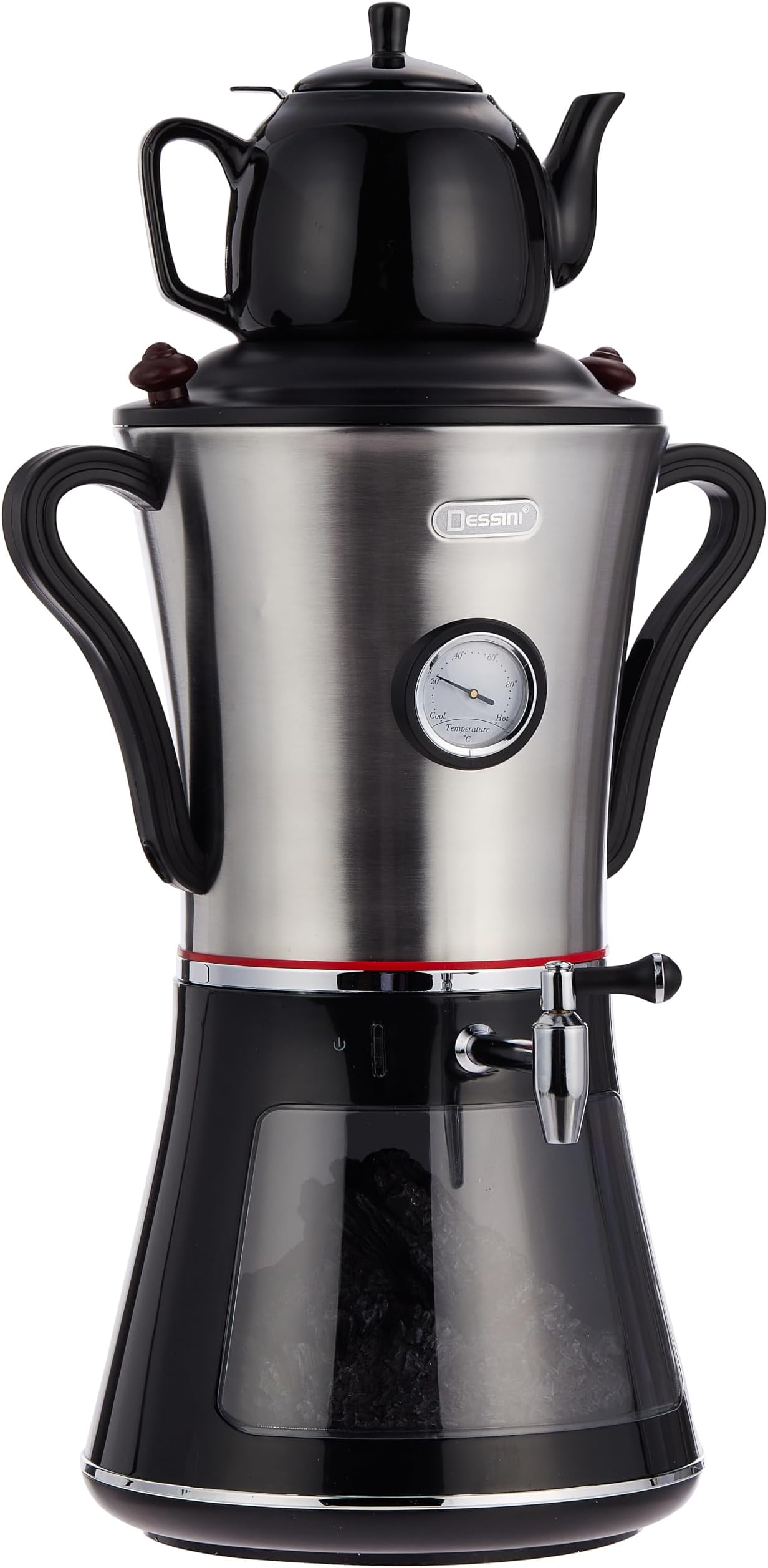 Dessini Electric Samovar For Tea 2222.2 Black