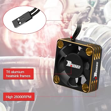 Motor Cooling Fan RC Motor Heatsink 28000RPM ESC Cooling Fan