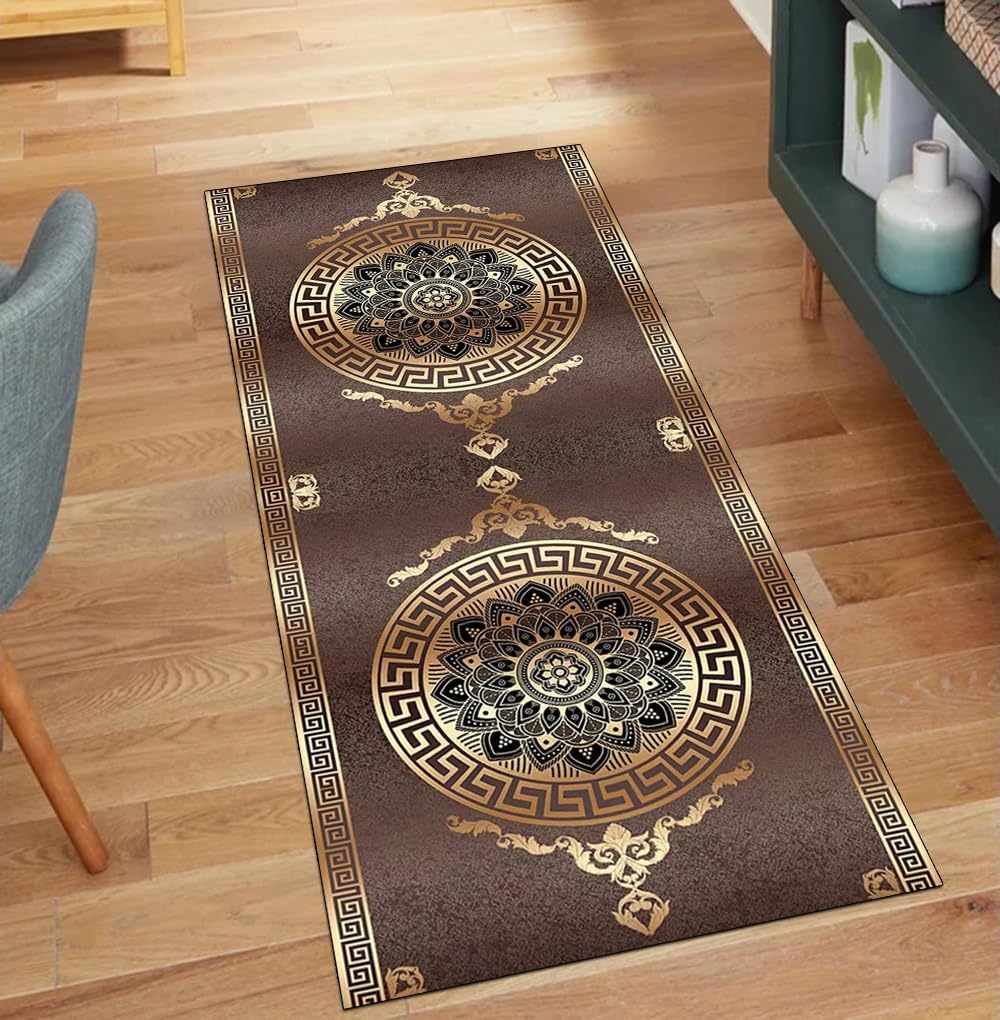 Alfombra de cocina vintage lavable ideal para proteger el suelo del salón y pasillos