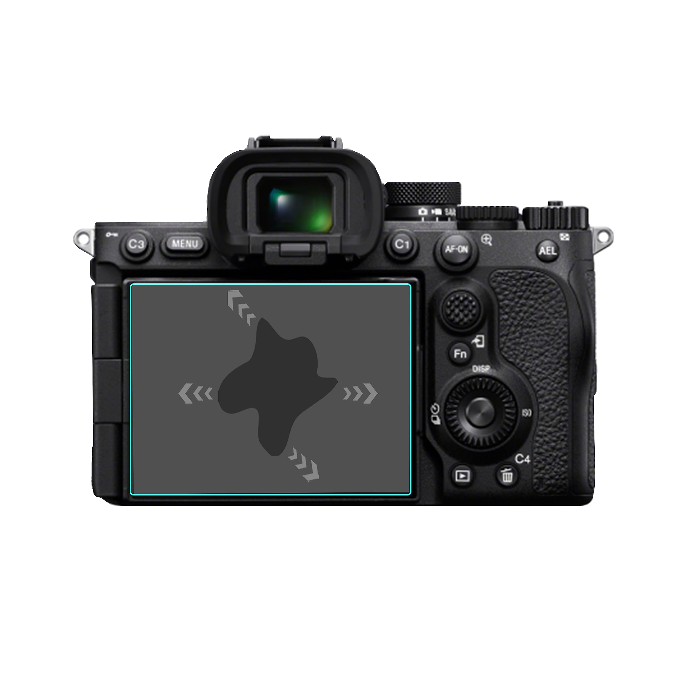 Mr.Shield Ochraniacz Ekranu do Sony Alpha A7V A7 V A7R V 7R V A7RV A7M5 | 3 Sztuki Odporny na Zarysowania HD Przejaśniać Hartowane szkło 9H