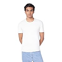 BOSS Mens 3-Pack Crew Neck Cotton Jersey T-Shirts T Shirt, Bright White
