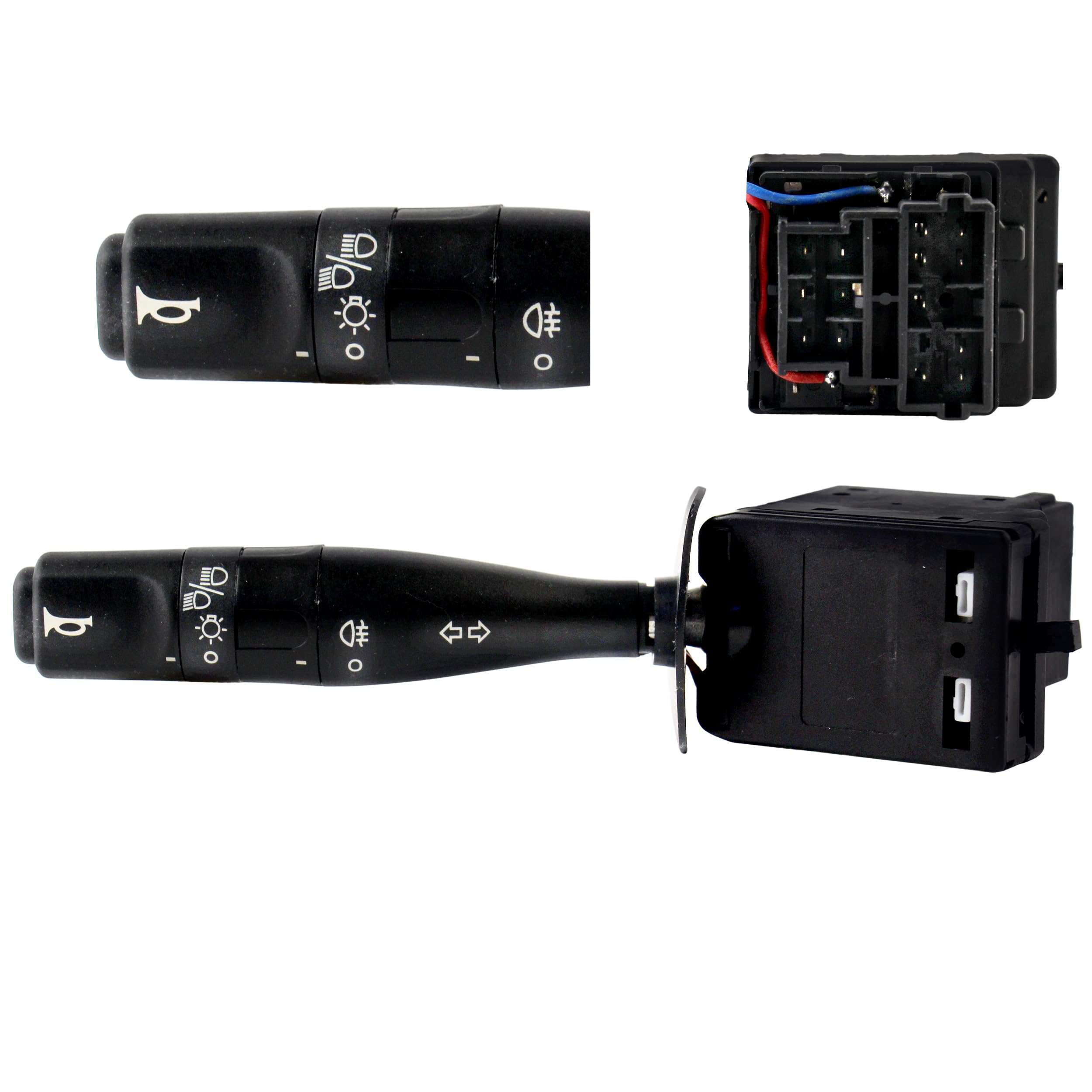 Commodo compatible pour Berlingo 1, Partner 1, Expert 1, 206, 306, Jumpy, Scudo, Saxo, 106 (1994-2009) commande feux, phares, clignotants, klaxon | 625369 | 96122254 | 96236415ZL | 9623641569