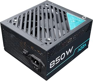 AZZA PSAZ-850G14 80+ Gold 850W Full Modular Power Supply, Black