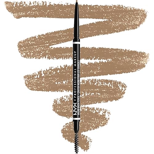 NYX PROFESSIONAL MAKEUP Micro Brow Pencil, Precise Eyebrow Pencil - Rich Auburn