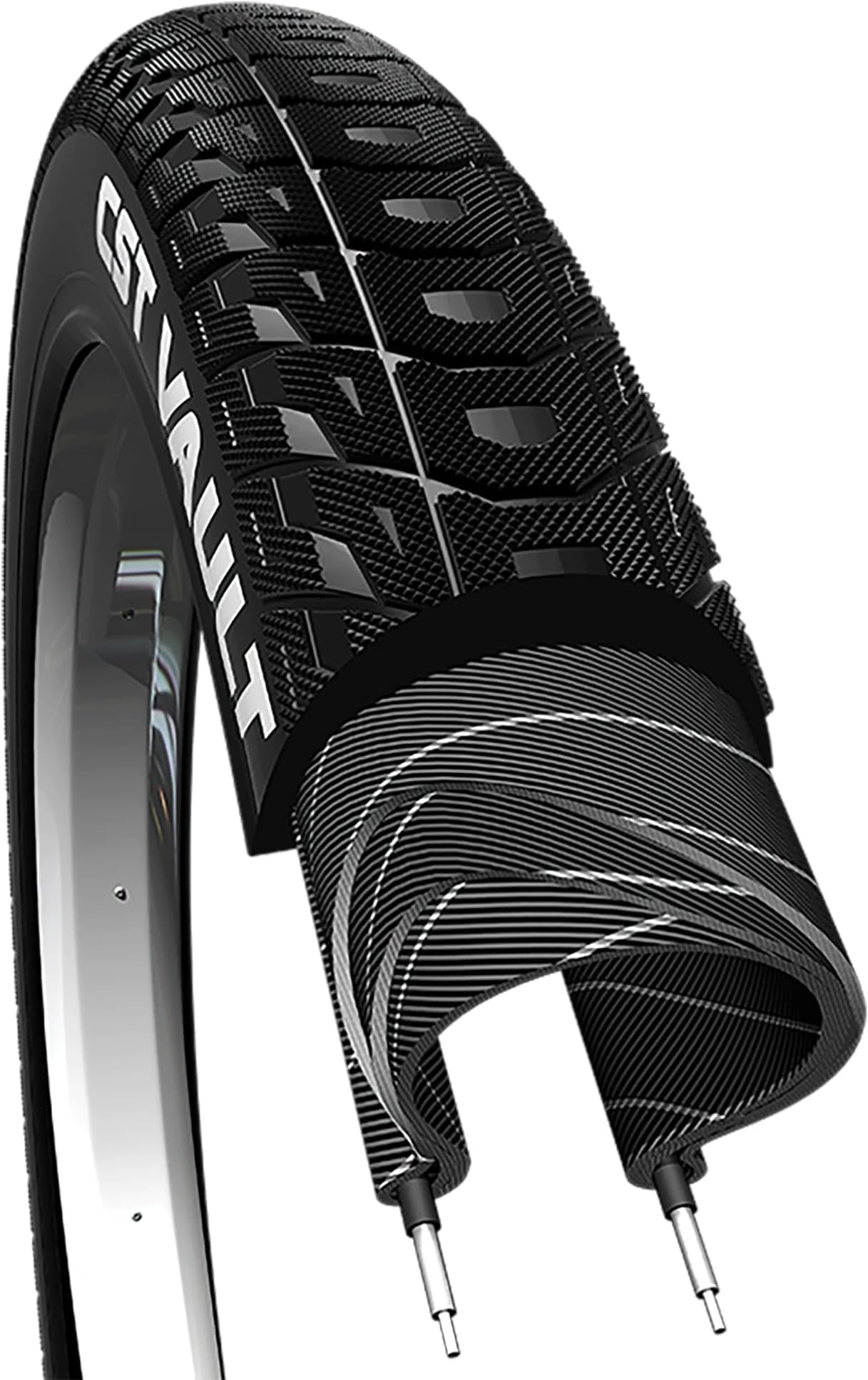 CST Vault Tire 20 x 2.4 Dual Compound 60 tpi Steel Bead Black