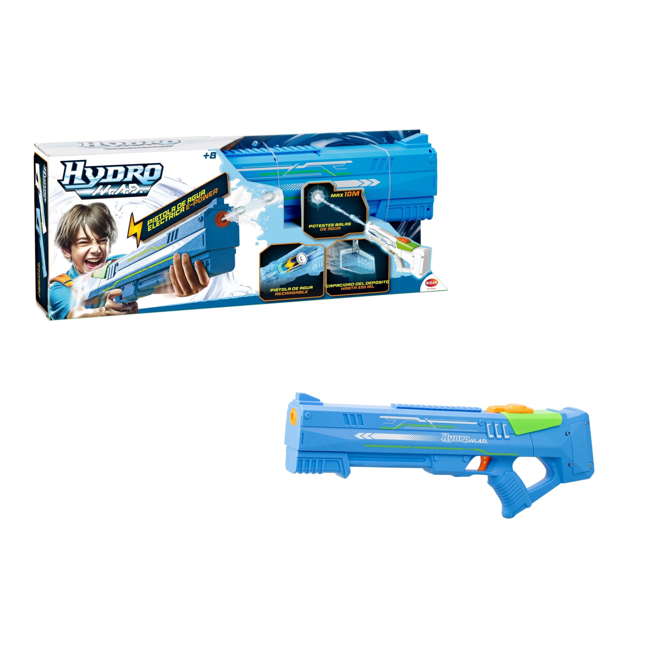 Hydro Mad Mini Blaster Pistola de Agua Varios Modelos Hydro Mad Mini Blaster Pistola de Agua Varios Modelos