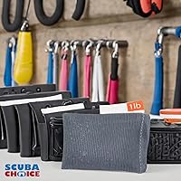 Vista 9 de Scuba Choice Pesas de malla suave para control de flotabilidad, duraderas, ajustables y cómodas para bolsillos de cinturón de peso para buceo