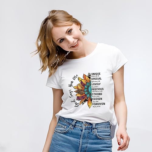 Miniatura 4 de Paquete de 4 calcomanías de vinilo de transferencia térmica de Jesús para ropa, parches de gran tamaño, calcomanías de vinilo de transferencia de