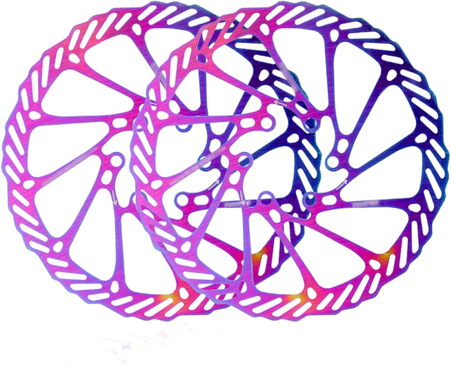 Bike Disc Brake Rotor 160mm/180mm - Stainless Steel with Bolts for Road and Mountain Bikes(160mm)