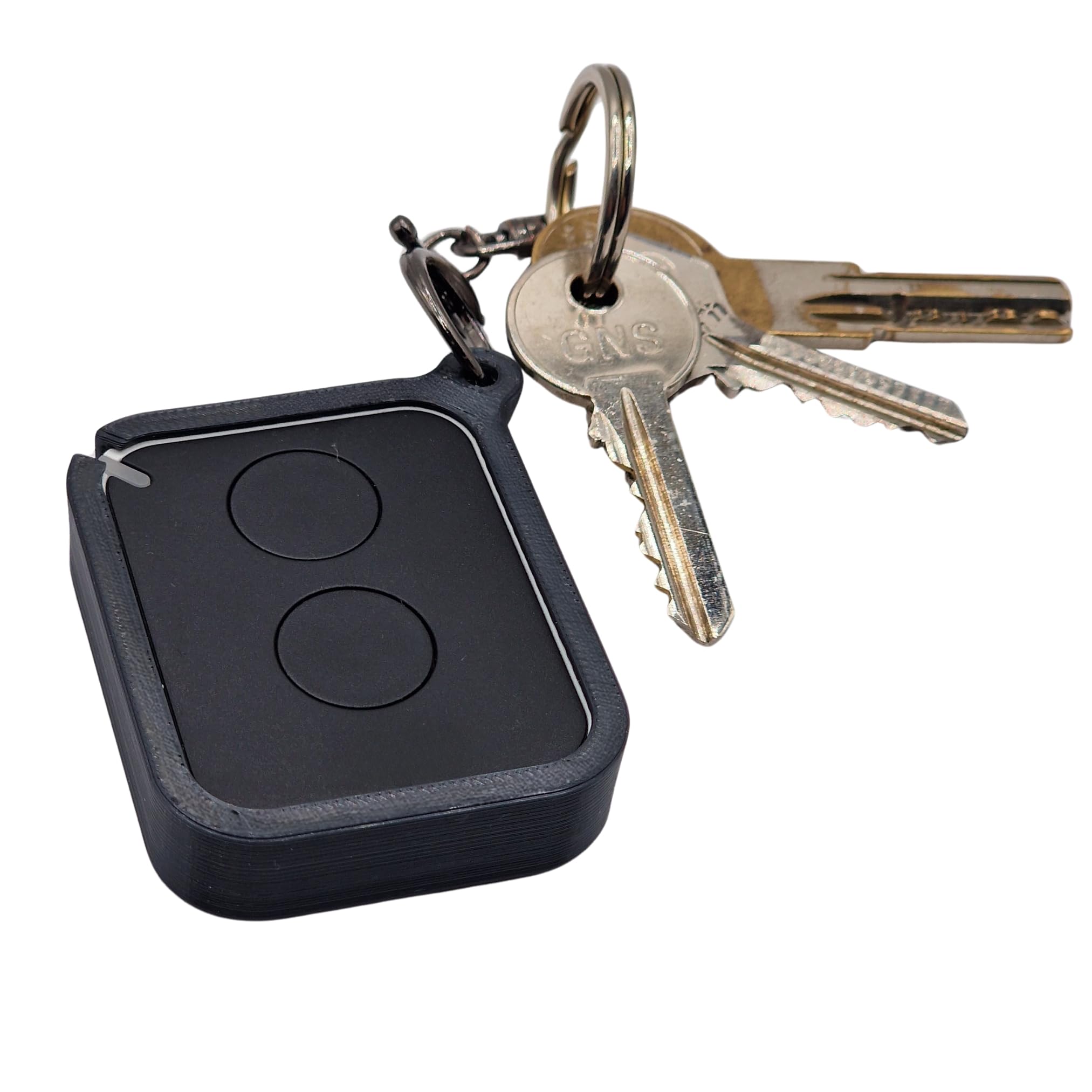 Coque pour Télécommande Portail Bip Nice Era on - Étui Protection Antichoc avec Porte-Clés Intégré