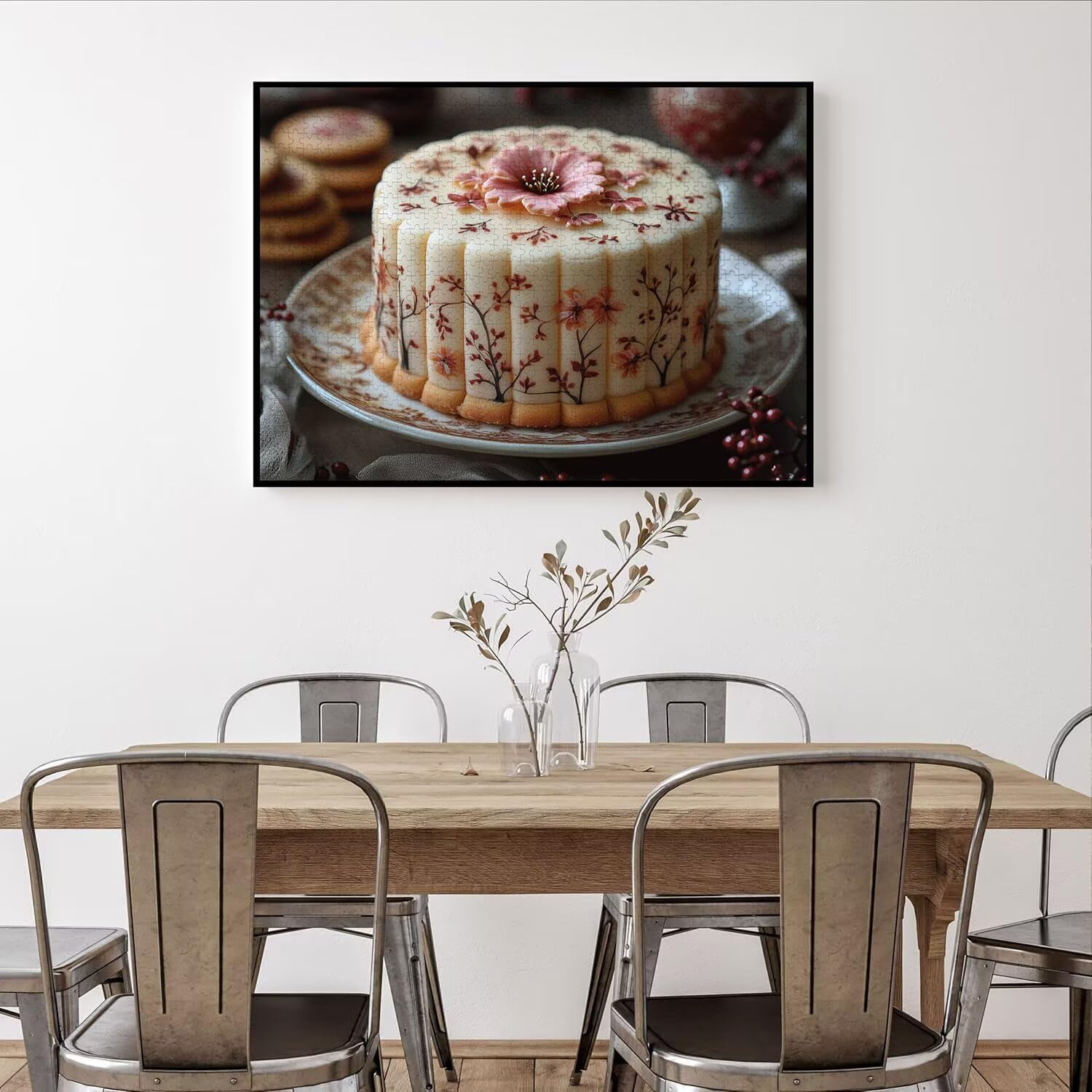 Puzzle 2000 Teile Gebäck Herausforderndes Klassische Puzzles, n-198 | Familienpuzzles, Entspannung Aktivitäten, Schwieriges Kunst Puzzle Blume, Impossible Herausforderndes, Geschenk für Frauen