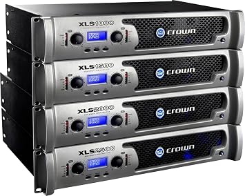 Xls 2000w Amp W/ Xover & Limtr 120v