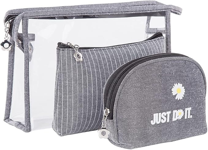 Mateju Beauty Case Donna, Stampa Porta Trucchi Da Viaggio- Borsa
