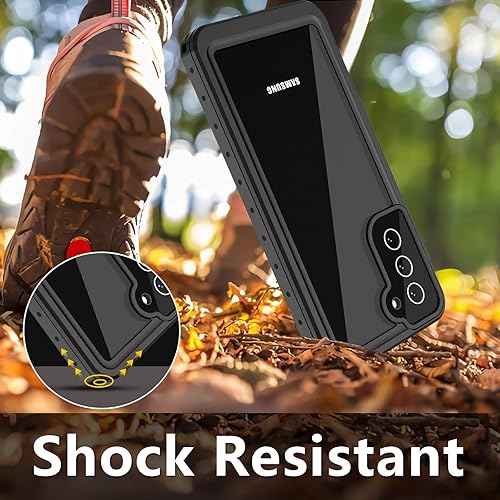 Miniatura 4 de ANTSHARE Funda impermeable para Samsung Galaxy S20, protector de pantalla integrado, resistente a prueba de golpes, a prueba de polvo, IP68, funda