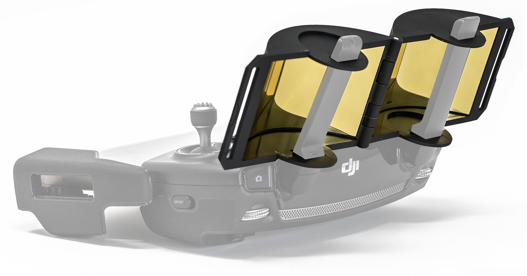 SSE Copper Parabolic Antenna Range Booster for DJI Mavic Pro and DJI Spark Controller Transmitter Signal