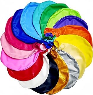 35 Pack Giant Balloons 36 Inch 17 Kinds Colors Latex Colorful Party Big ...