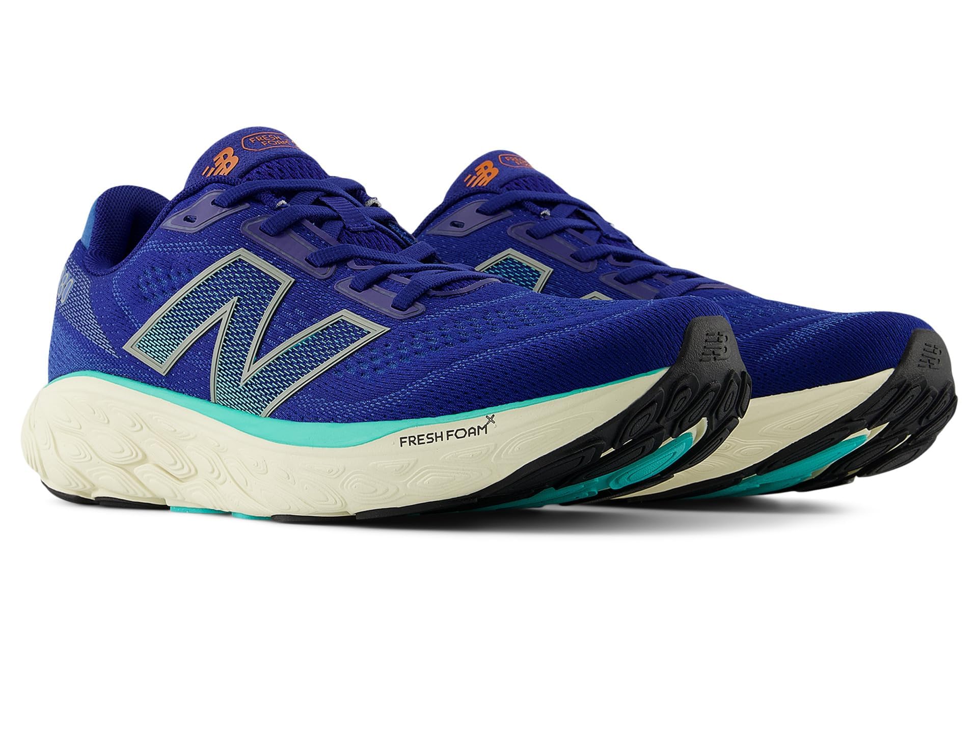New Balance Men's Fresh Foam X 880 V14 Running Shoe, Inkwell/Cyber Jade/Dark Silver Metallic, 41.5 EU