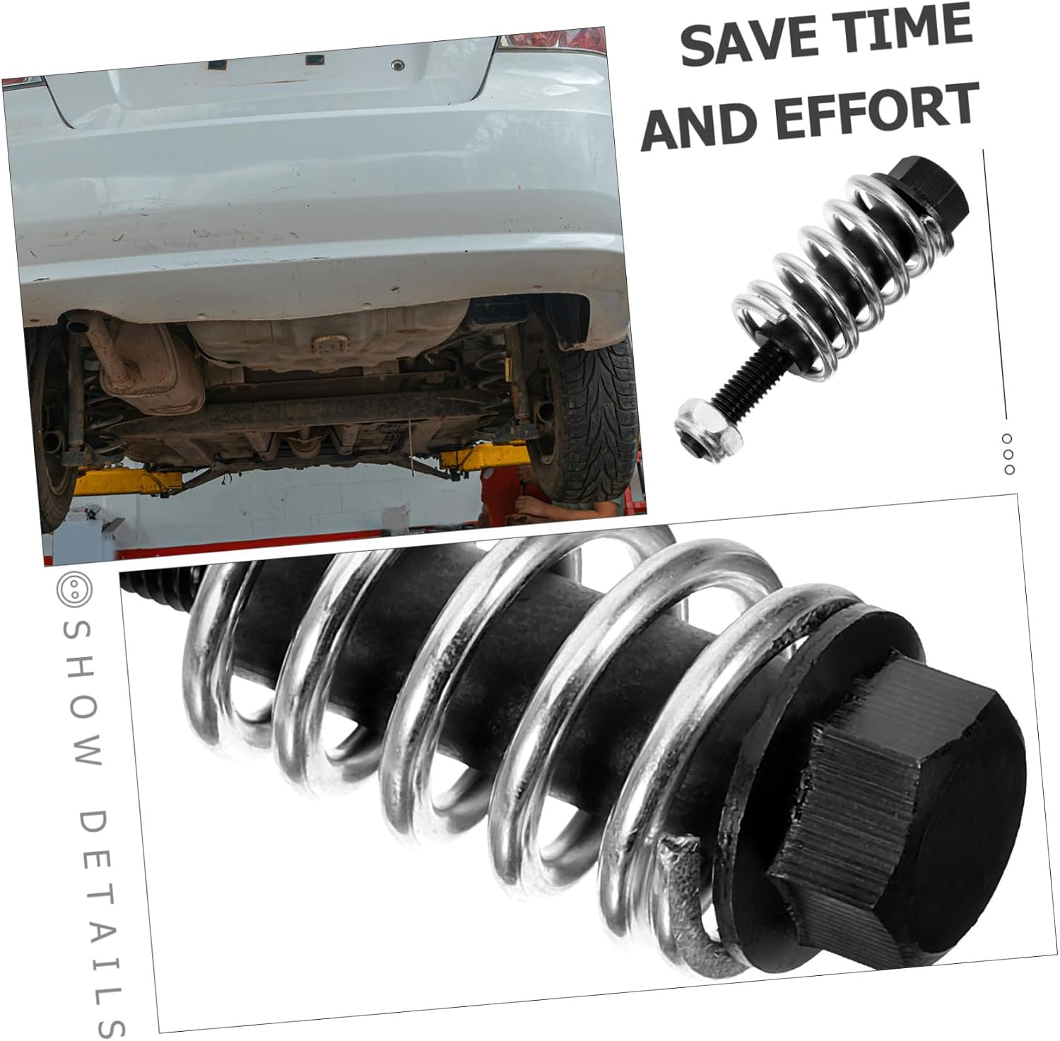 Bolts and Nuts Kit Manifold Hardware Car Manifold Screw Bolts for Fitment