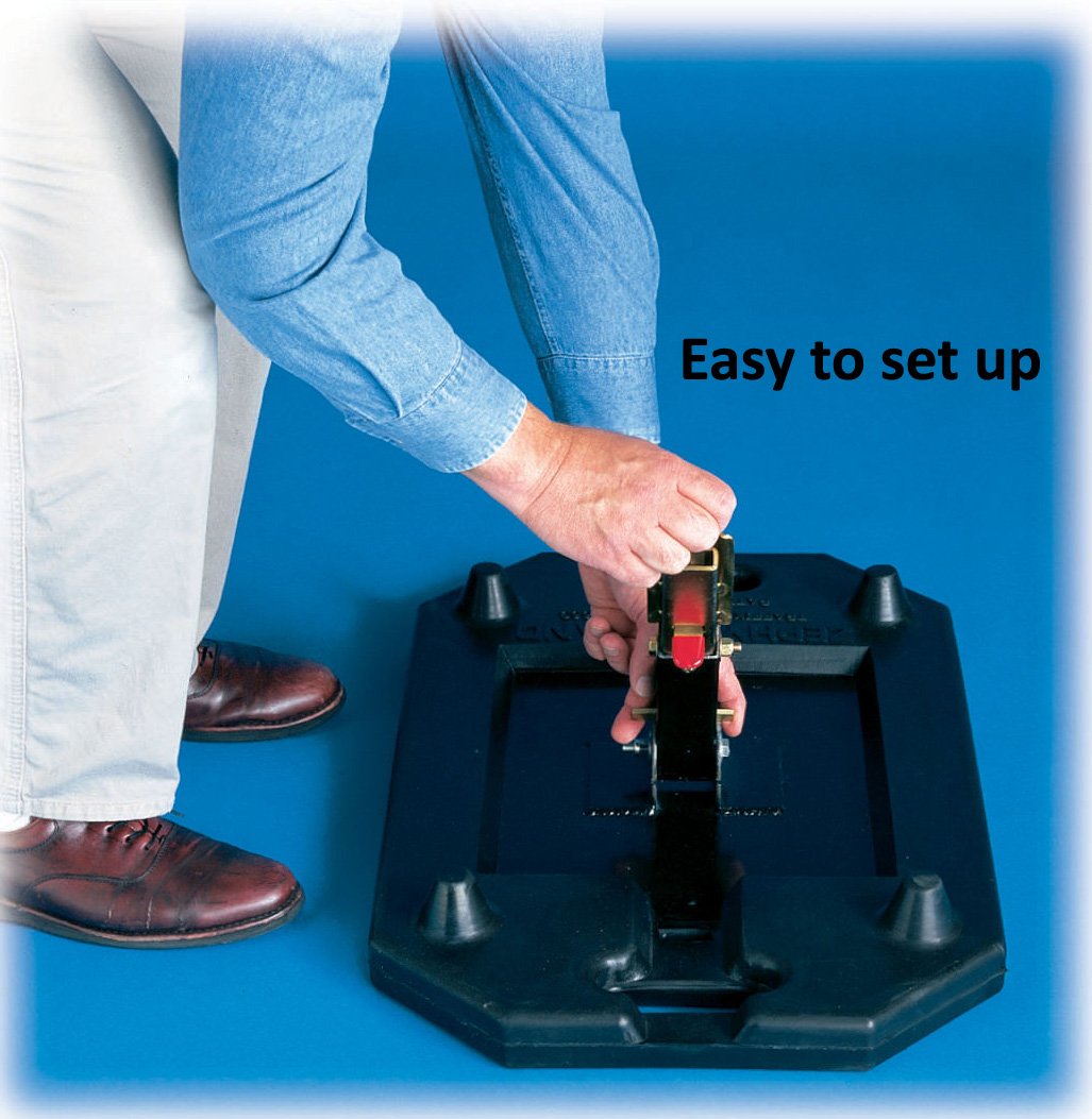 Zephyr Portable Sign Stand w/Universal Roll-Up Sign Holder | For 36”&48 ...