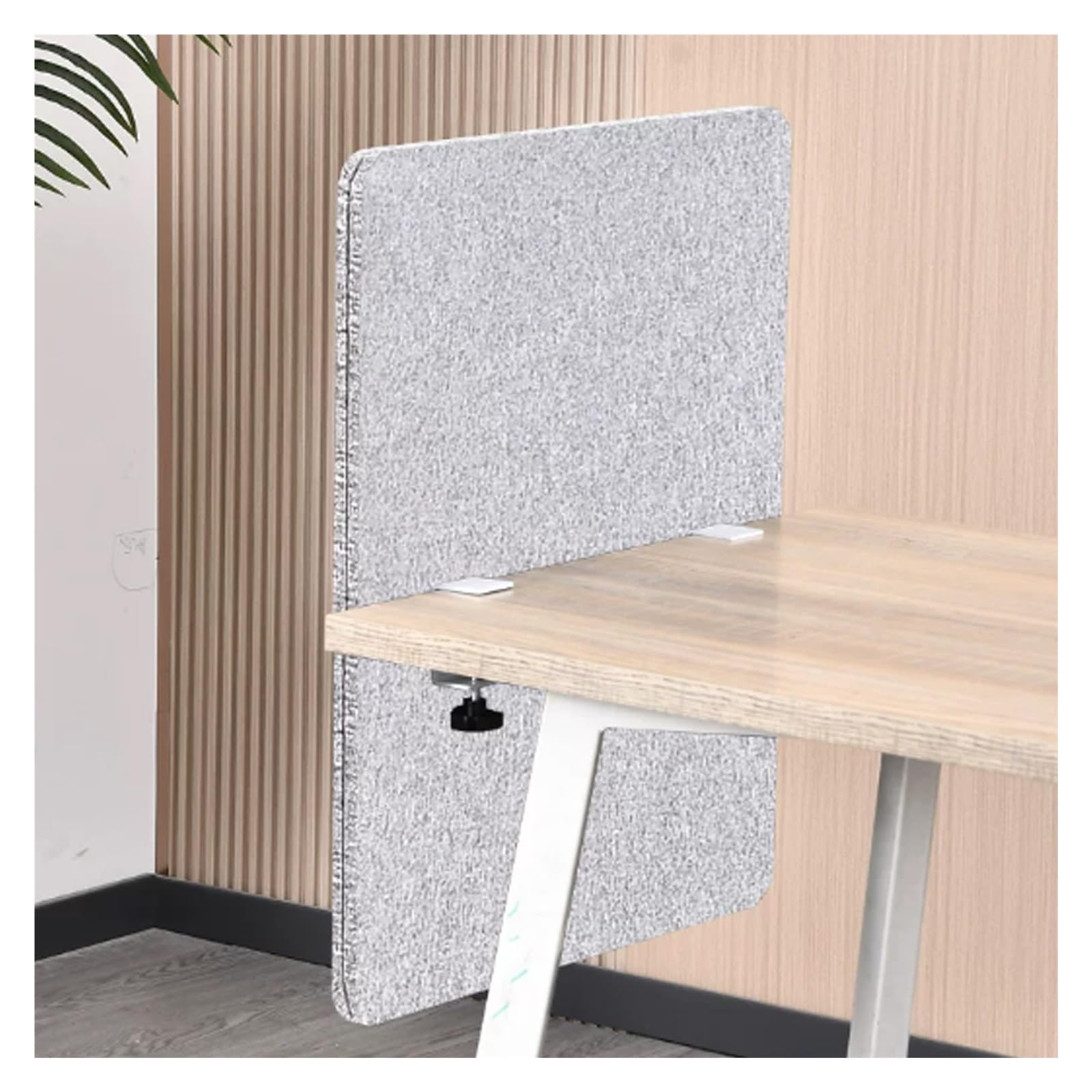 Panneau de bureau de 94 cm pour espace de travail et intimité acoustique