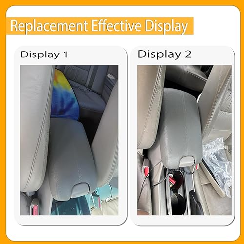 Miniatura 8 de MOTOALL Tapa de cuero para reposabrazos de consola central de automóvil, para Honda Accord 2008 2009 2010 2011 2012 Honda Accord cuero sintético