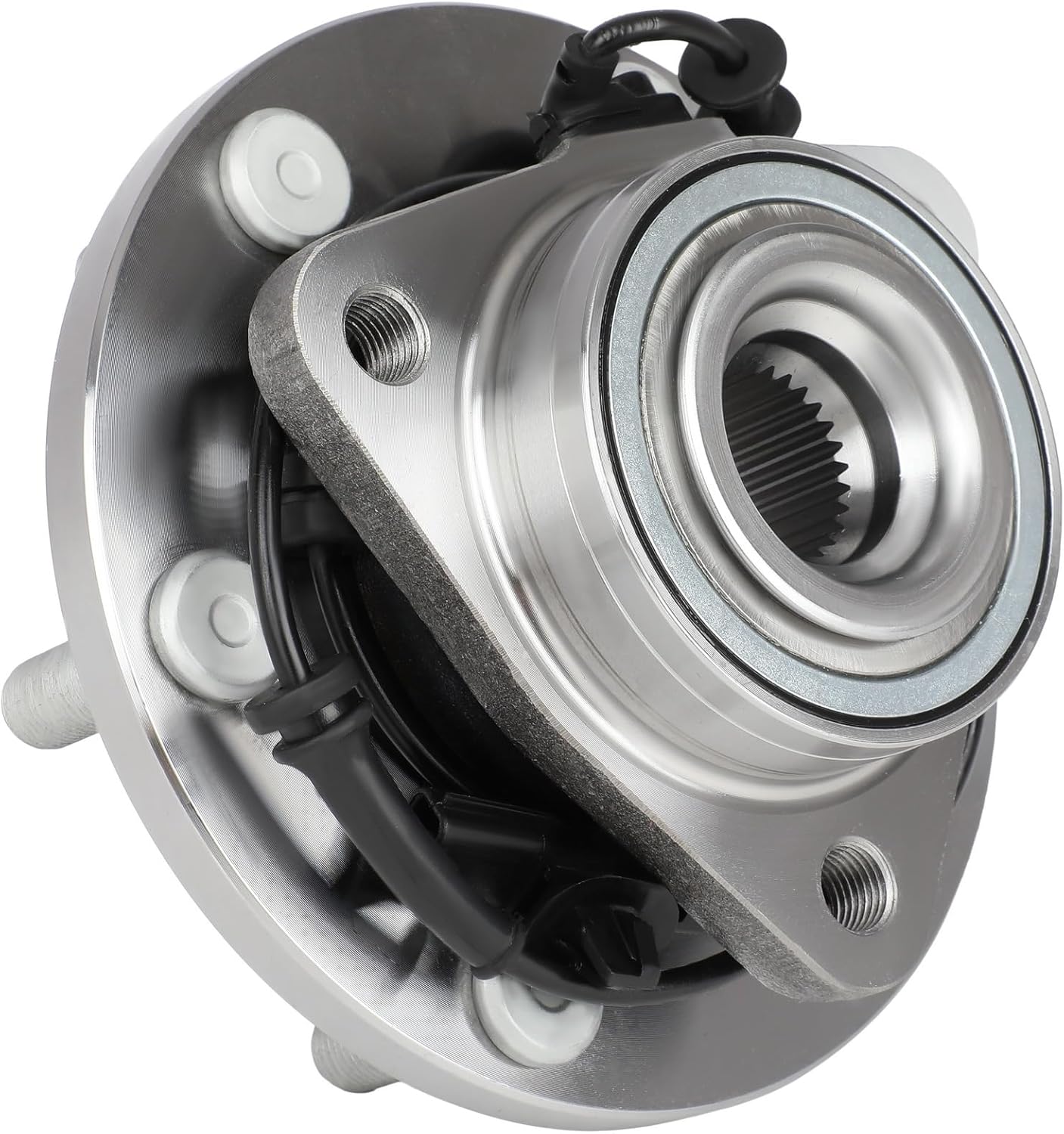 cciyu 515127 SP500704 Wheel Hub and Bearing Assembly Replacement Fit for Infiniti QX80 for Infiniti QX56 Front Wheel Hubs with ABS 6 Lugs (2)