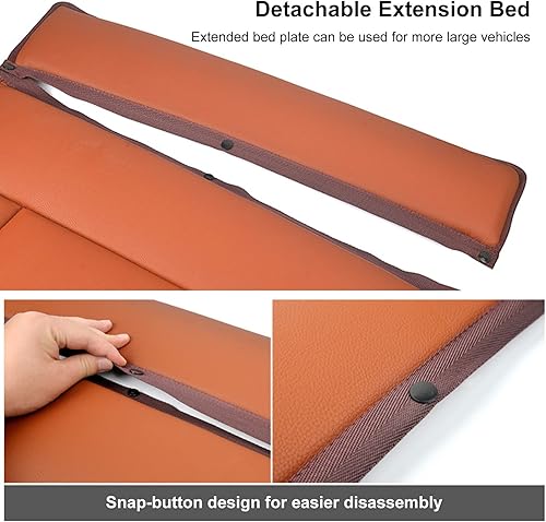 Miniatura 6 de Colchón no inflable para SUV, almohadilla para dormir para acampar o tienda de campaña, con almohada inflable utilizada para asiento trasero de