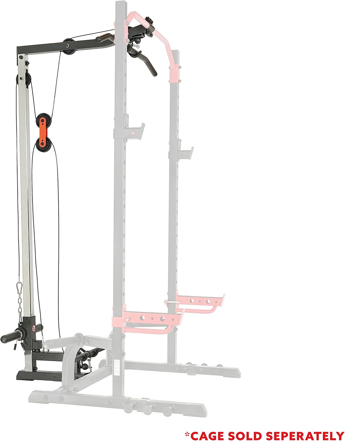 Sunny Health & Fitness LAT Pull Down Attachment Pulley System for Power Racks – SF-XF9927 : Sports & Outdoors